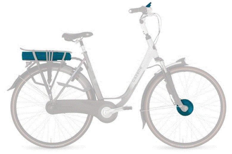 Gazelle Vordernabenmotor E-Bike