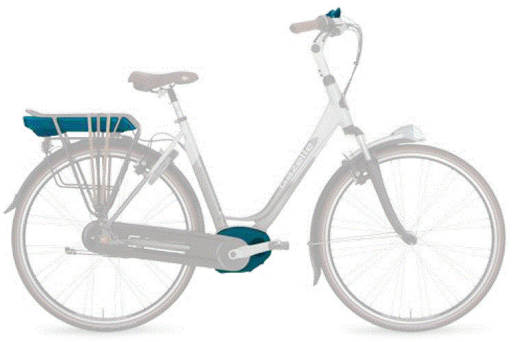 Gazelle e-bike with mid-mounted motor